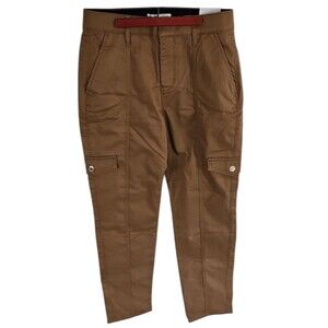 WHBM Outlet Stretch Cargo Pants Size 2 Slim Fit Utility Pockets